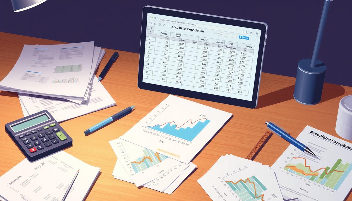 how to calculate accumulated depreciation